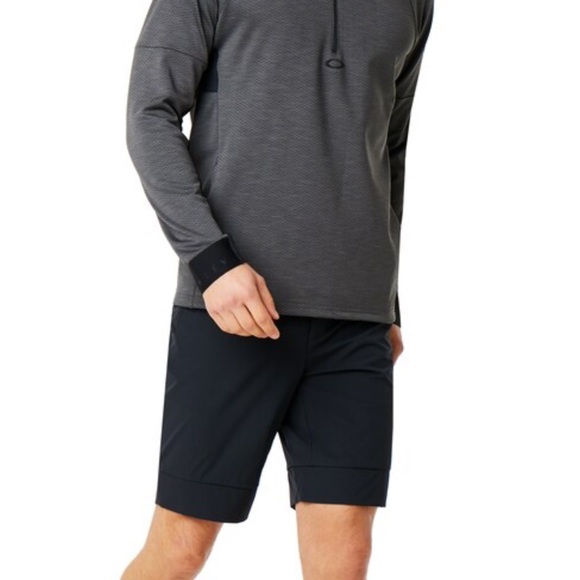 Oakley Men’s Small Iron Gray Lightweight Pullover Concealed Pockets Activewear - Picture 3 of 6